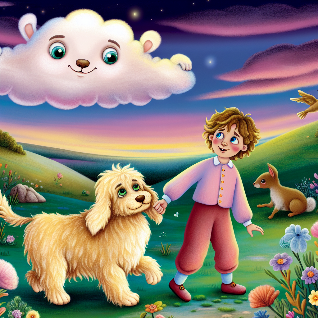 Jaś i chmurka szukająca wiatru